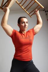 ANGELINA STANDING POSE WITH CHAIR